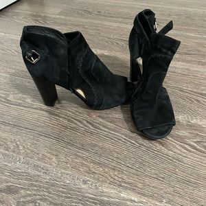 Vince Camuto Conley Buckle Bootie Heel